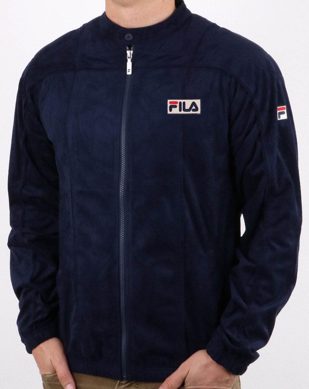 Fila Vintage Terrinda Mk3 Pro Badge Track Top Navy