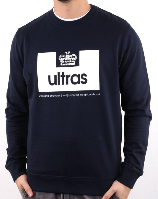 Weekend Offender Ultras Sweatshirt Navy
