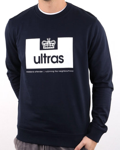 Weekend Offender Ultras Sweatshirt Navy