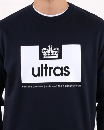 Weekend Offender Ultras Sweatshirt Navy