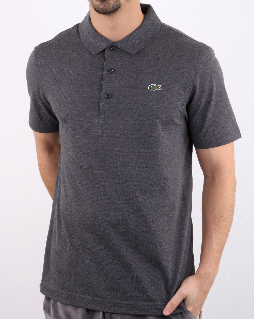 Lacoste Polo Shirt Dark Grey