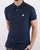Pretty Green Tendale Jersey Polo Shirt Navy