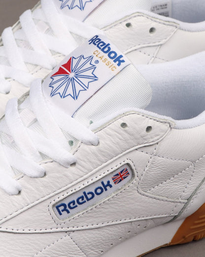 Reebok Exofit Lo Clean Trainers White/Royal/Gum
