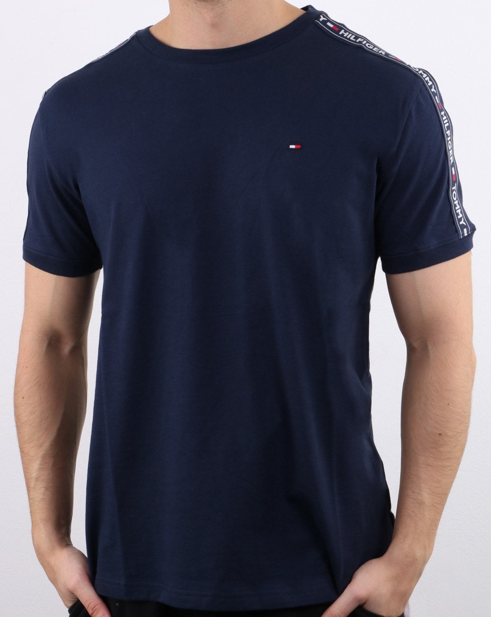 Tommy Hilfiger Taping T Shirt Navy