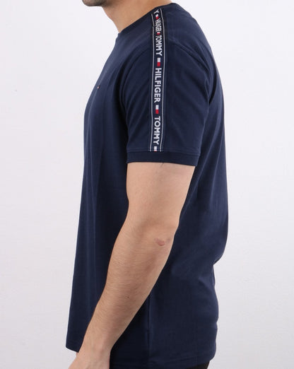 Tommy Hilfiger Taping T Shirt Navy