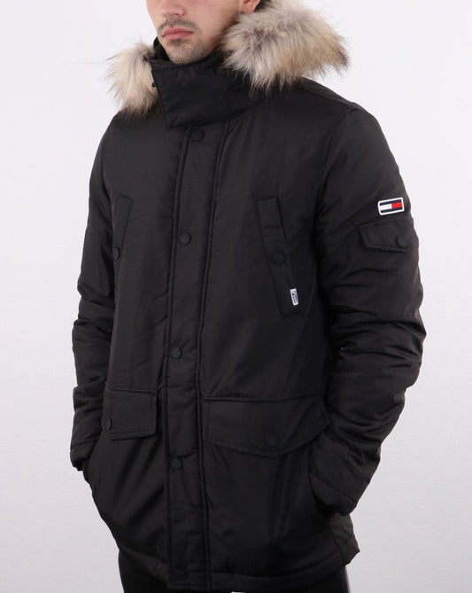 Tommy Jeans Tommy Hilfiger Technical Parka Black