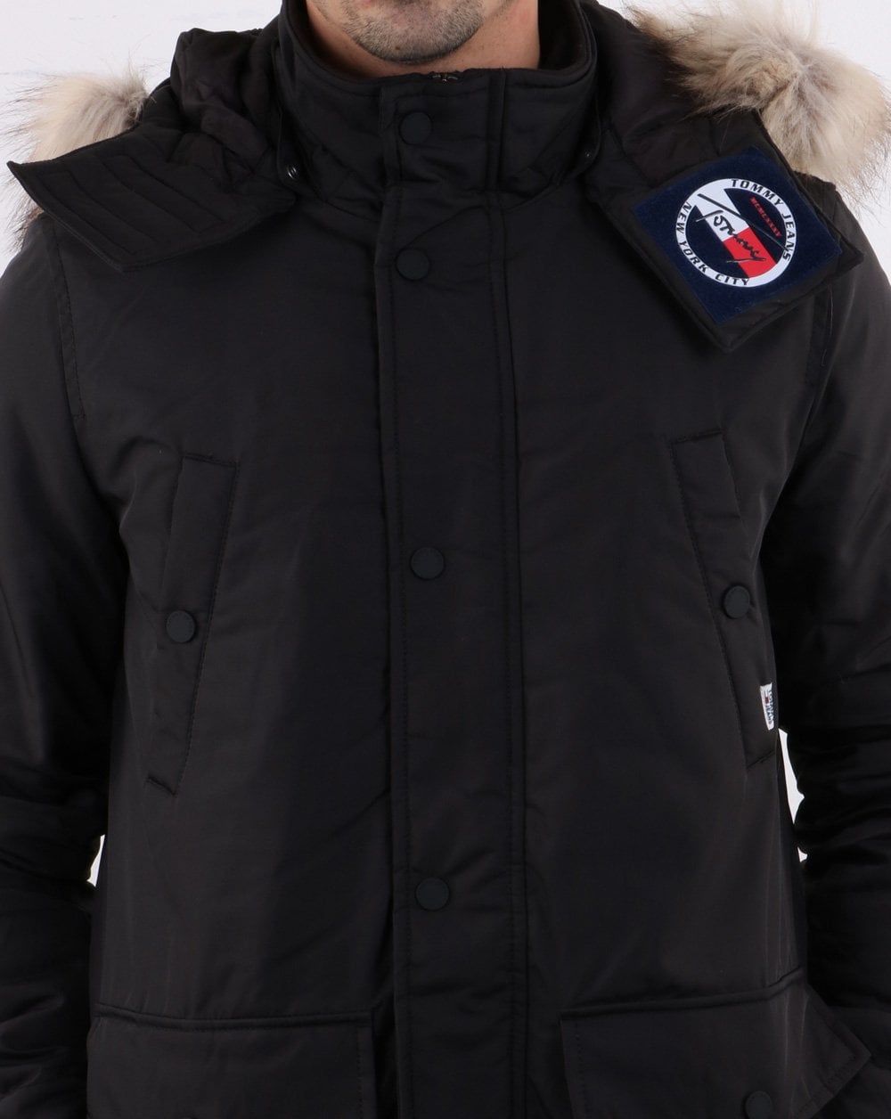 Tommy Hilfiger Technical Parka Black