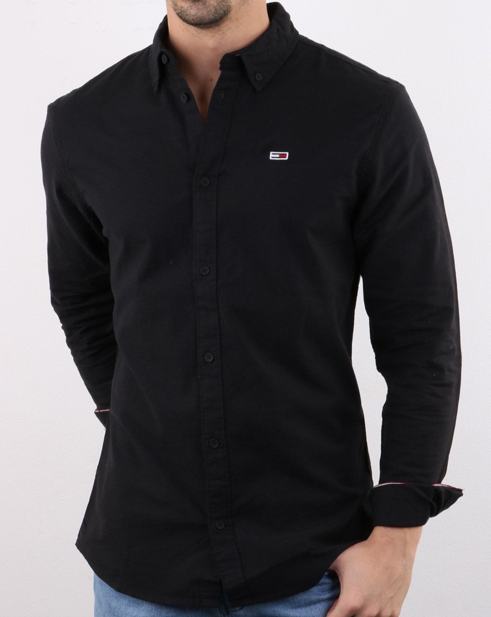 Tommy Hilfiger Oxford Shirt Black