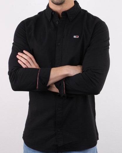 Tommy Hilfiger Oxford Shirt Black