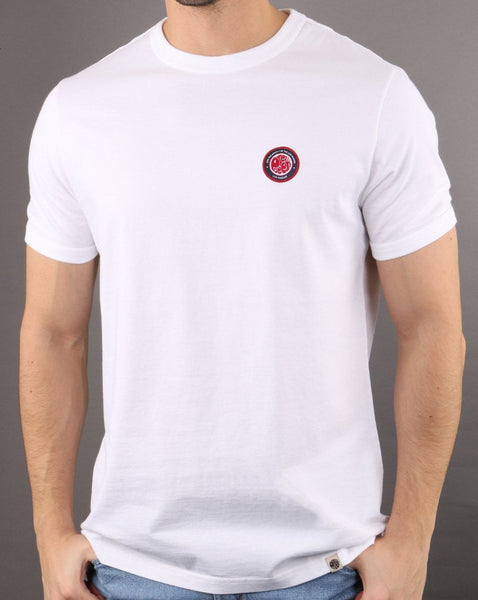 Pretty Green Likeminded Crew T-shirt White