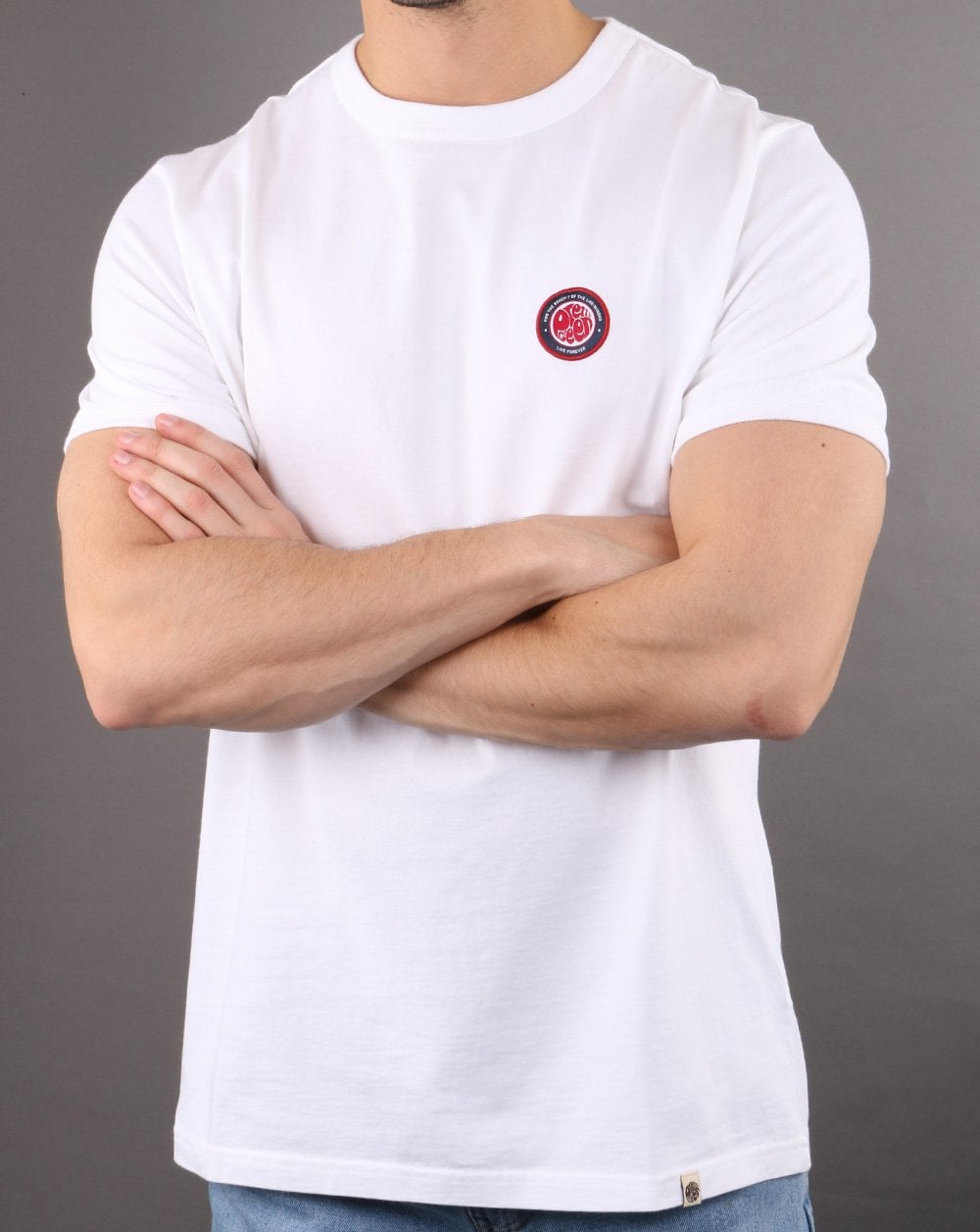 Pretty Green Likeminded Crew T-shirt White