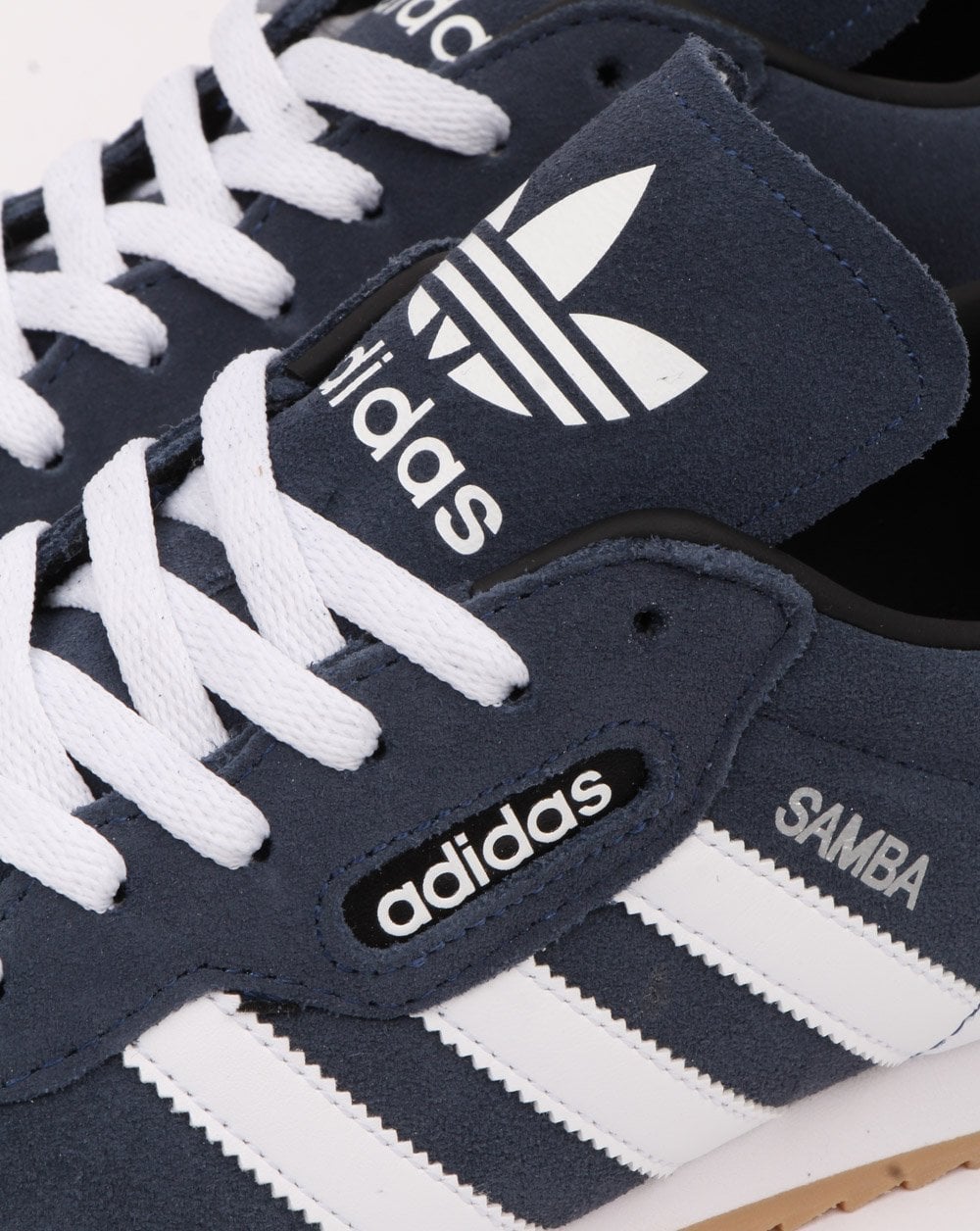 Adidas Samba Super Trainers Navy/white