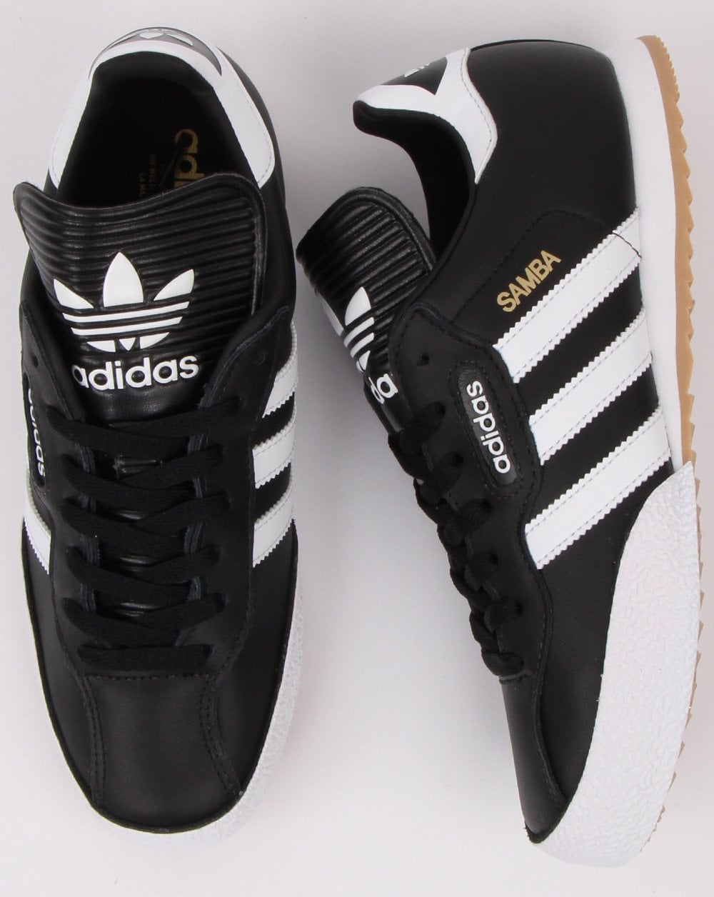 Adidas Samba Super Trainers Black/White