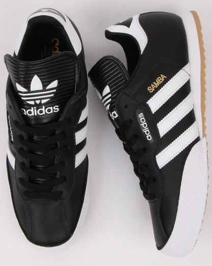 Adidas Samba Super Trainers Black/White