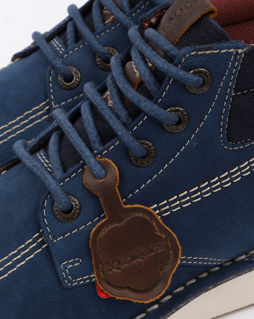 Kickers Kick Hi Mash Up Boot Blue