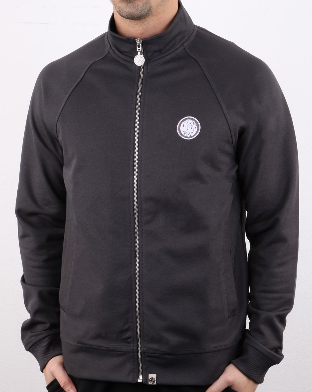 Pretty Green Milner Track Top Grey