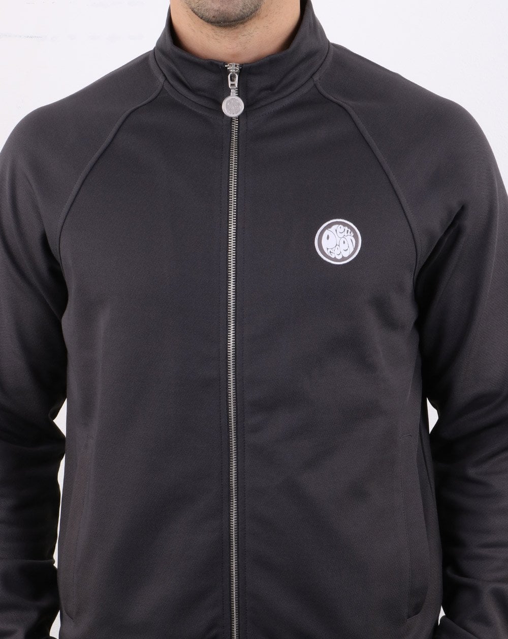 Pretty Green Milner Track Top Grey