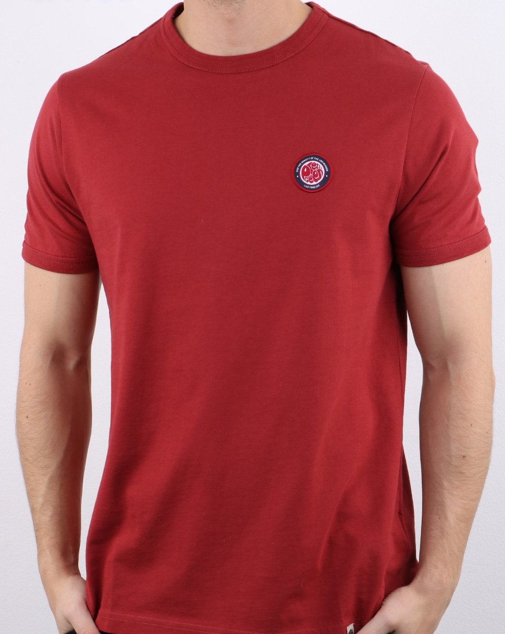 Pretty Green Likeminded Crew T-shirt Red