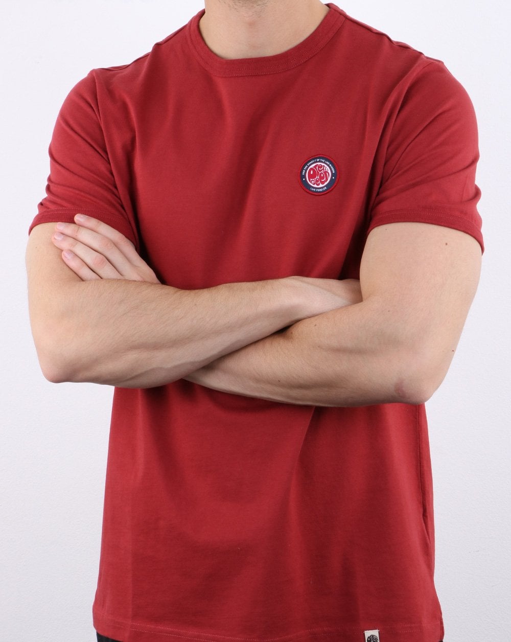 Pretty Green Likeminded Crew T-shirt Red