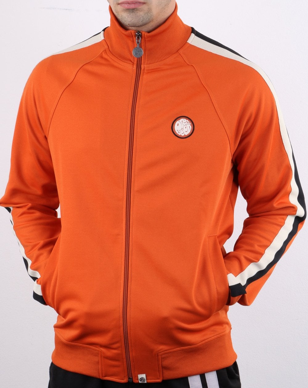 Pretty Green Tilby Track Top Orange