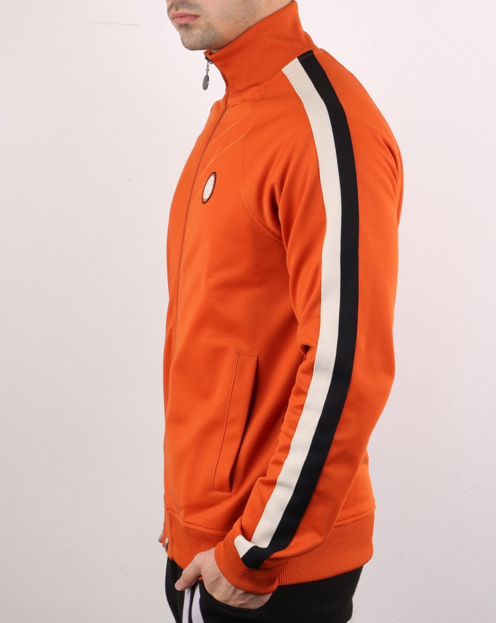 Pretty Green Tilby Track Top Orange