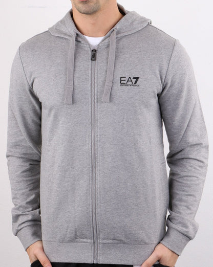 Emporio Armani EA7 Hoodie Grey Marl