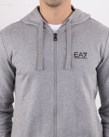 Emporio Armani EA7 Hoodie Grey Marl