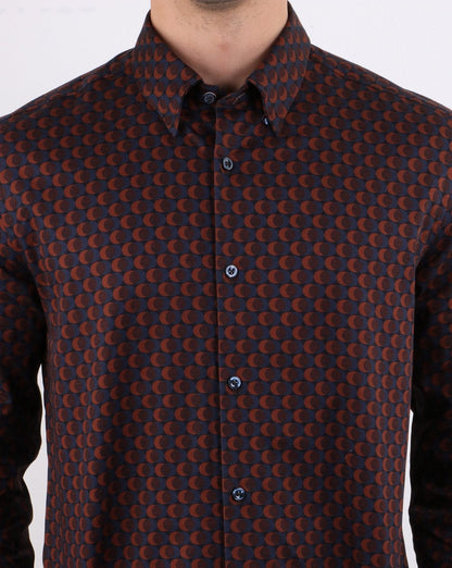 Ben Sherman Geo Shirt Navy