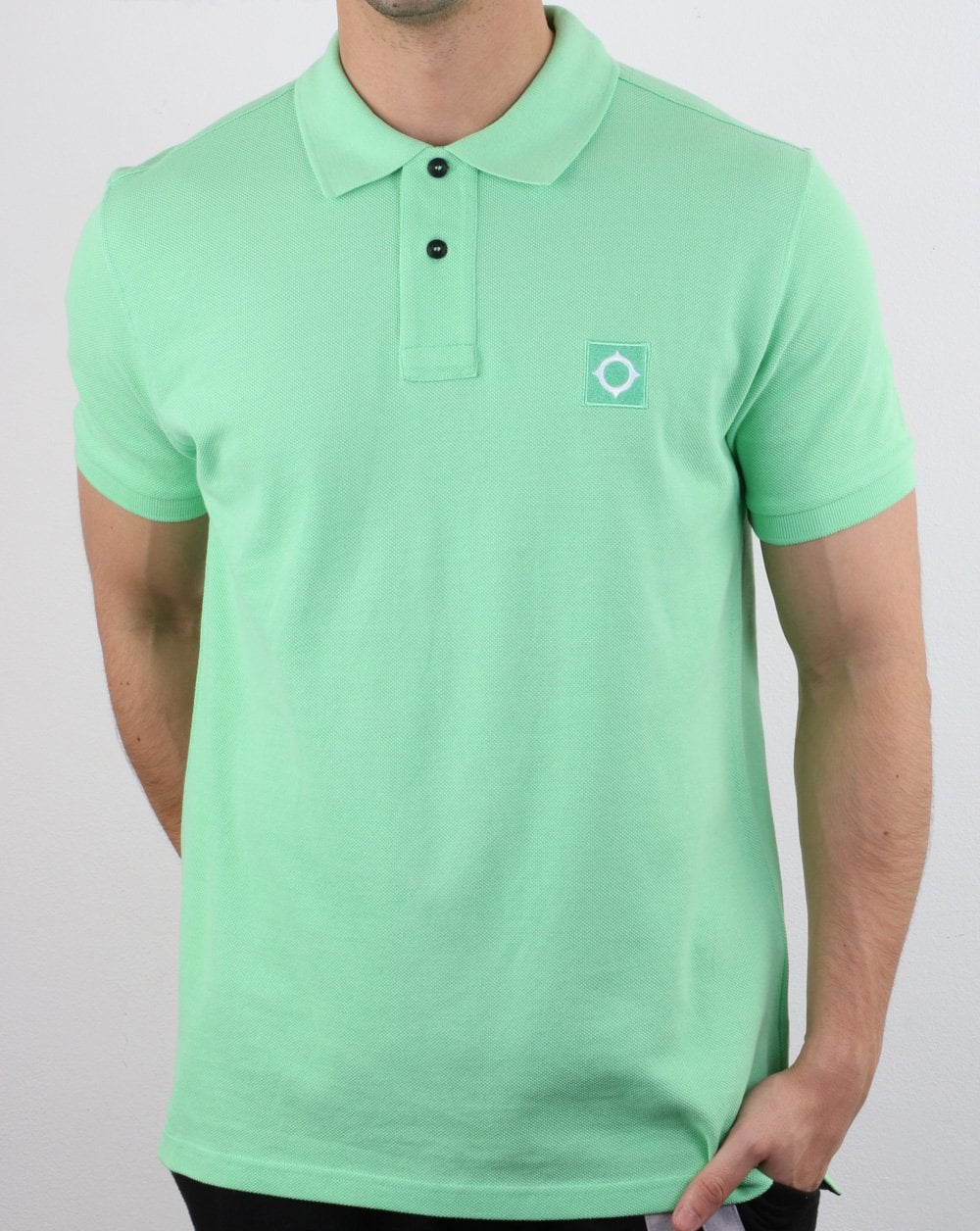 Ma.strum Pique Polo Mint Green
