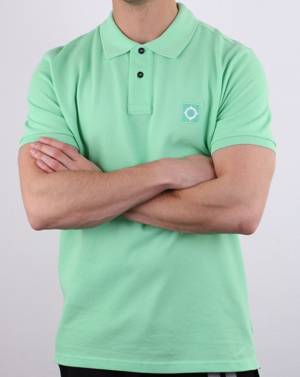 Ma.strum Pique Polo Mint Green