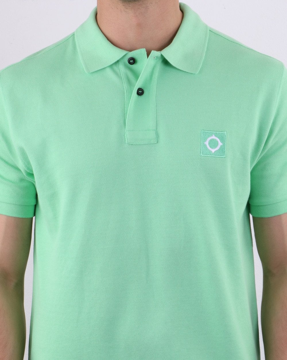 Ma.strum Pique Polo Mint Green