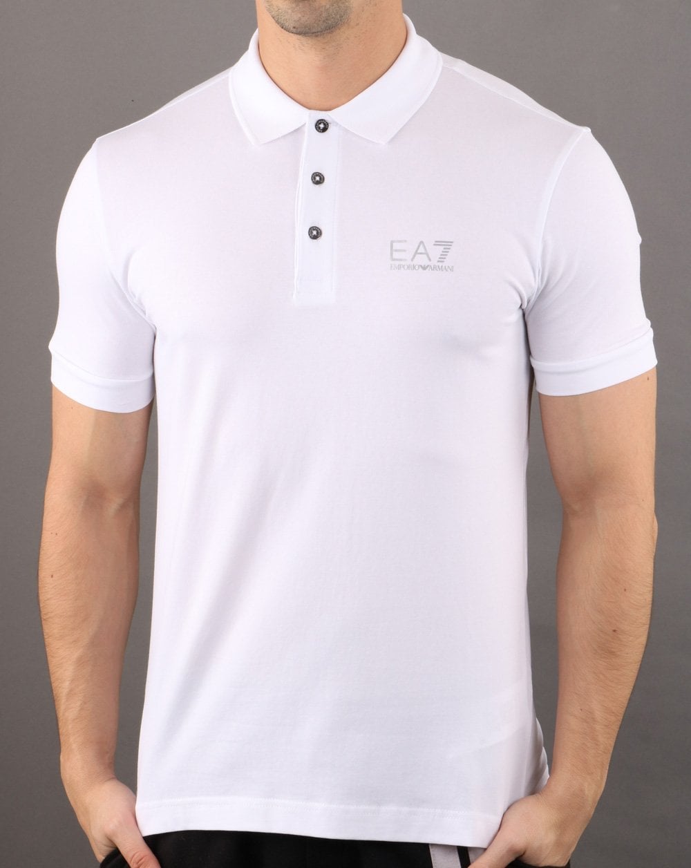 Emporio Armani EA7 Polo Shirt White