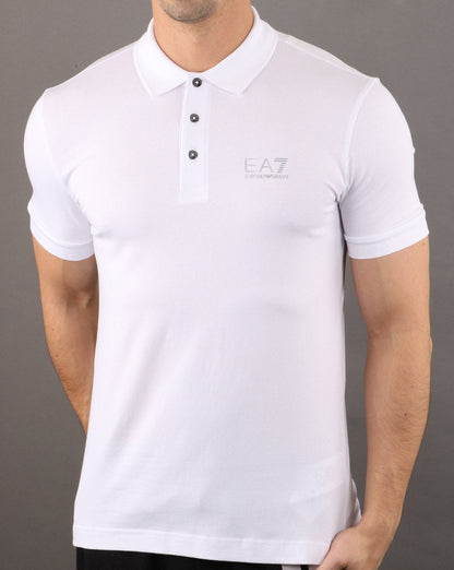 Emporio Armani EA7 Polo Shirt White