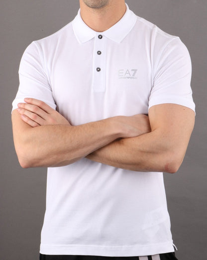 Emporio Armani EA7 Polo Shirt White