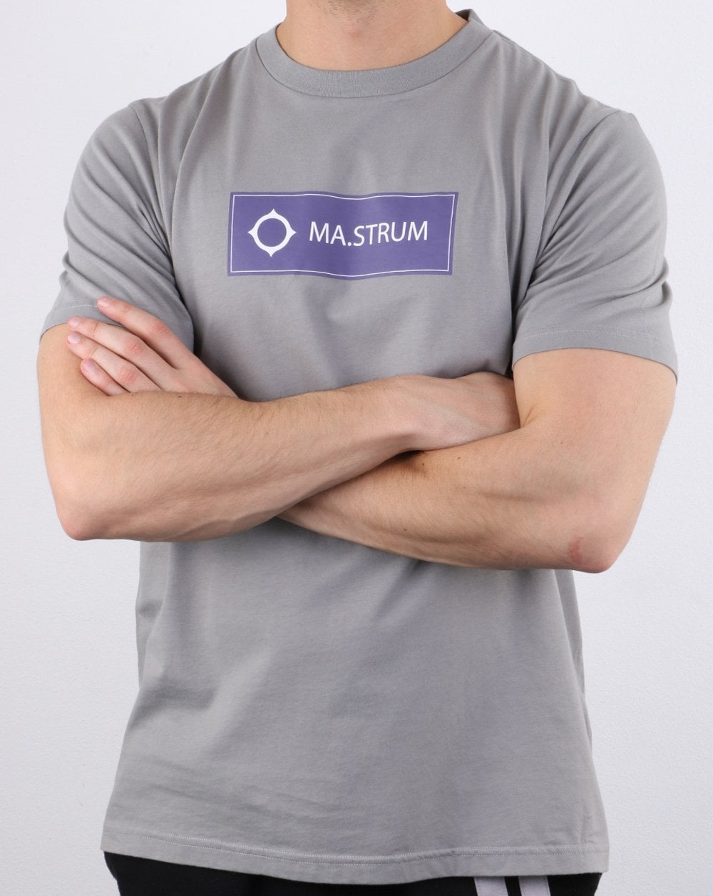 Ma.strum Icon Box Logo T-shirt Quicksilver