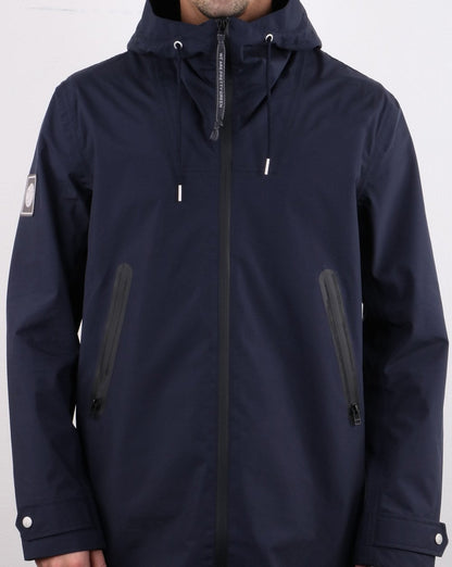 Pretty Green Cardiff Parka Navy