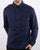 Ma.strum Garment Dyed Overshirt Navy