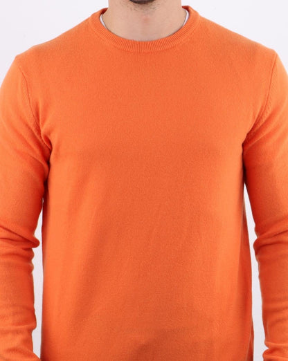 Benetton Merino Wool Jumper Orange