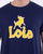 Lois Print T-shirt Navy