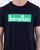 Benetton Box Logo T Shirt Navy