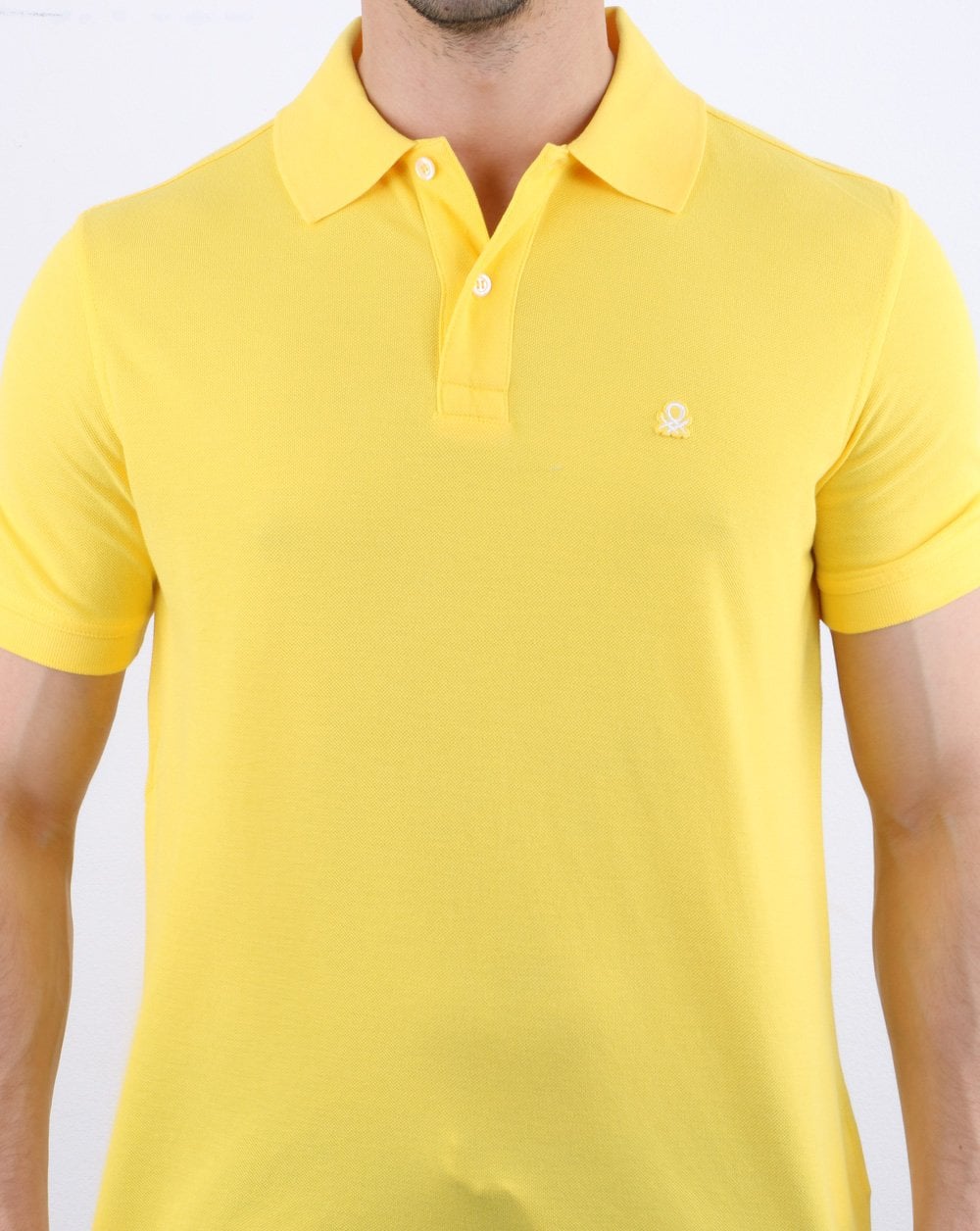 Benetton Polo Shirt Yellow