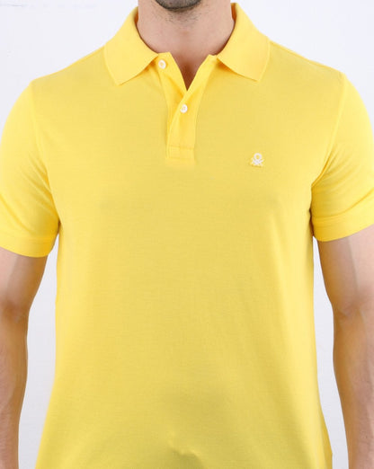 Benetton Polo Shirt Yellow
