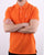 Benetton Polo Shirt Orange