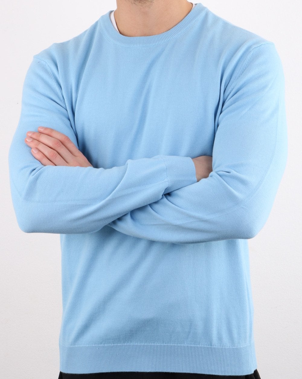 Benetton Cotton Jumper Blue
