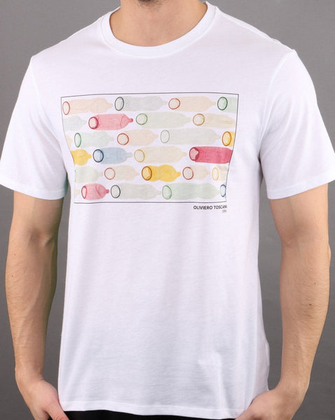 Benetton T-shirt Inconic image tee White/Multi