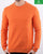 Benetton Merino Wool Jumper Orange