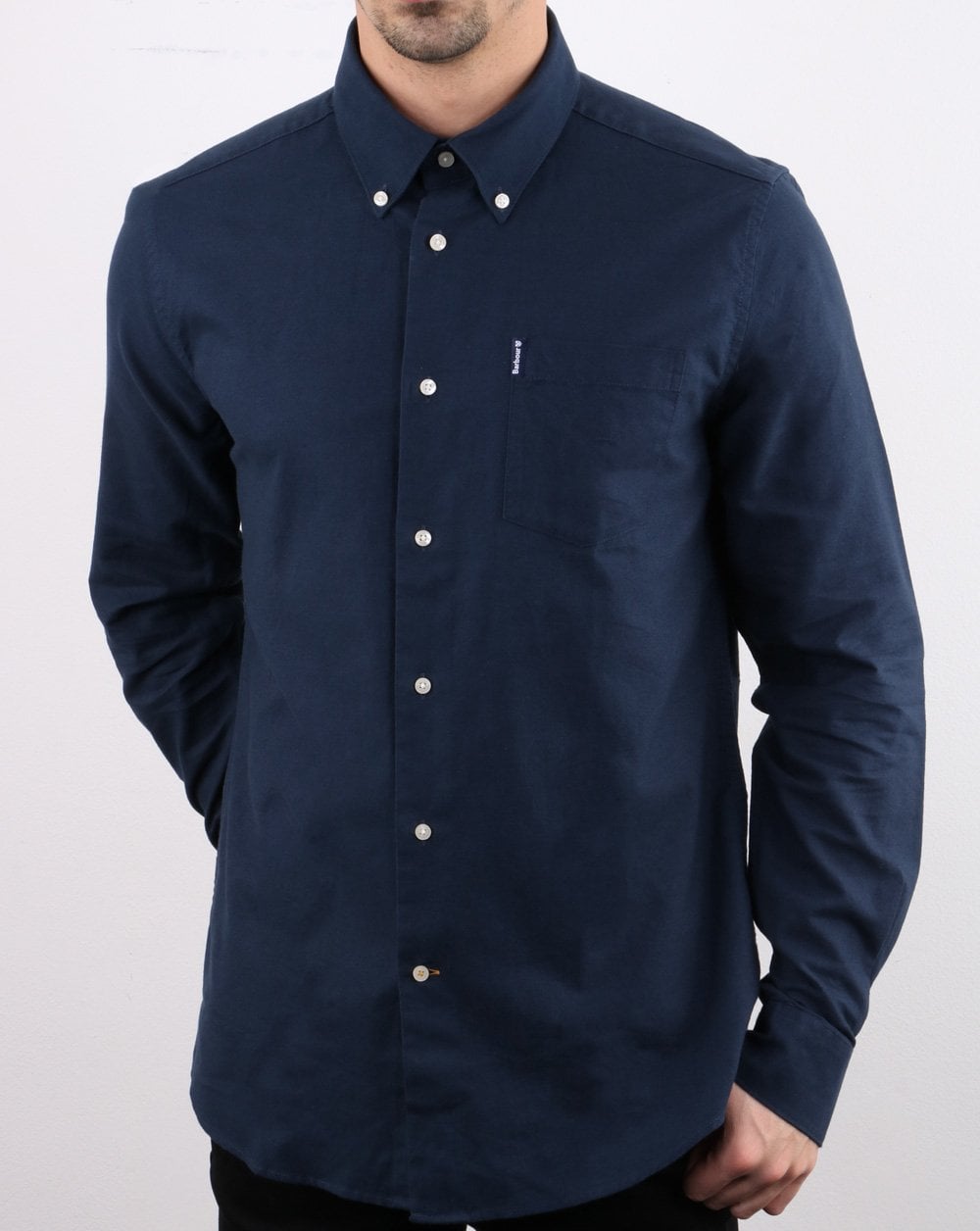 Barbour Oxford Shirt Navy