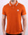 Pretty Green Curving Polo Orange
