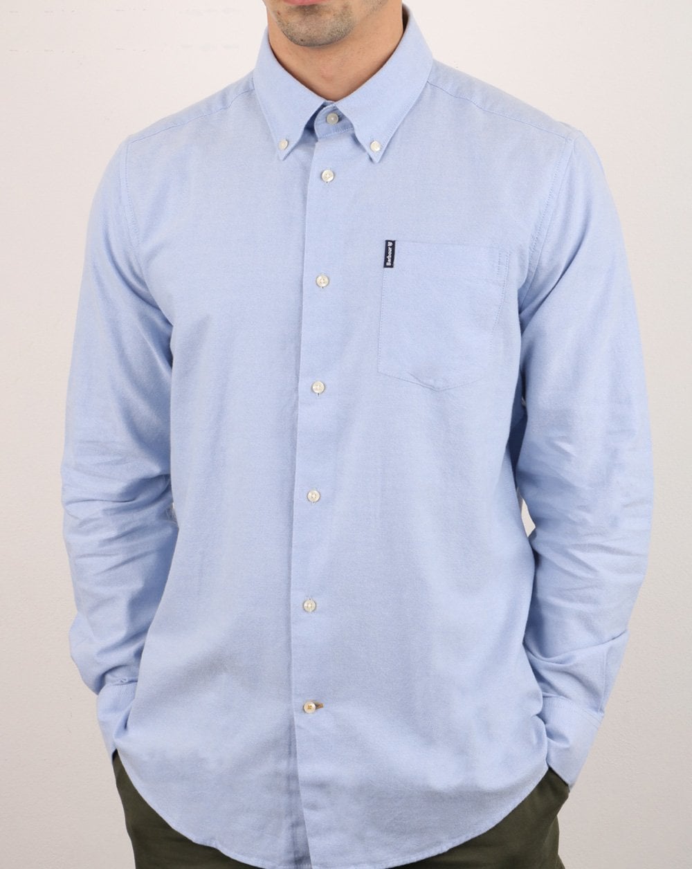 Barbour Oxford Shirt Blue
