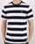Barbour Beach Stripe Tee Navy
